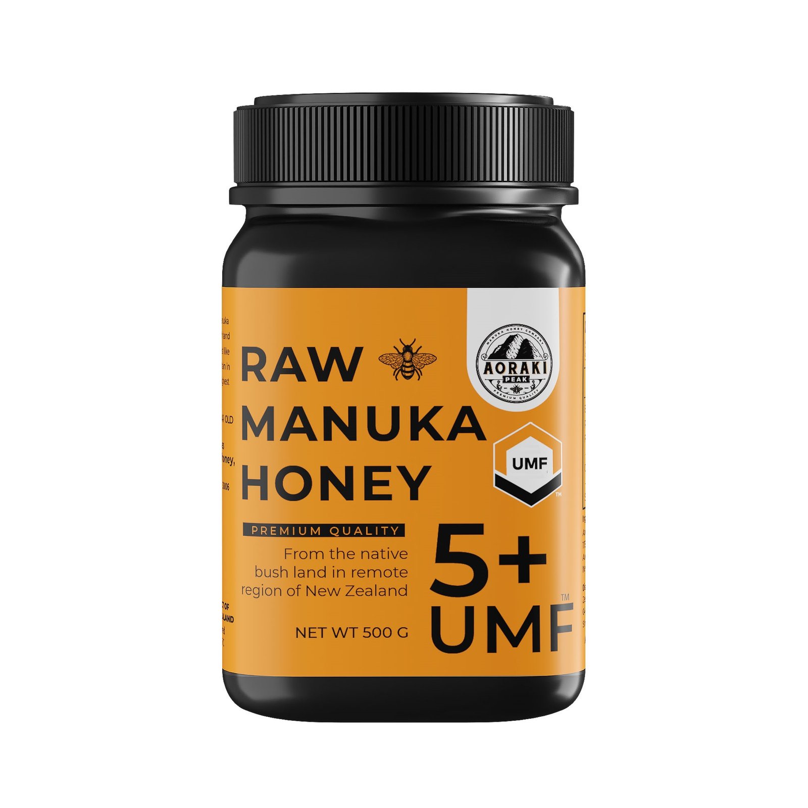 Aoraki Peak Manuka honey UMF5+