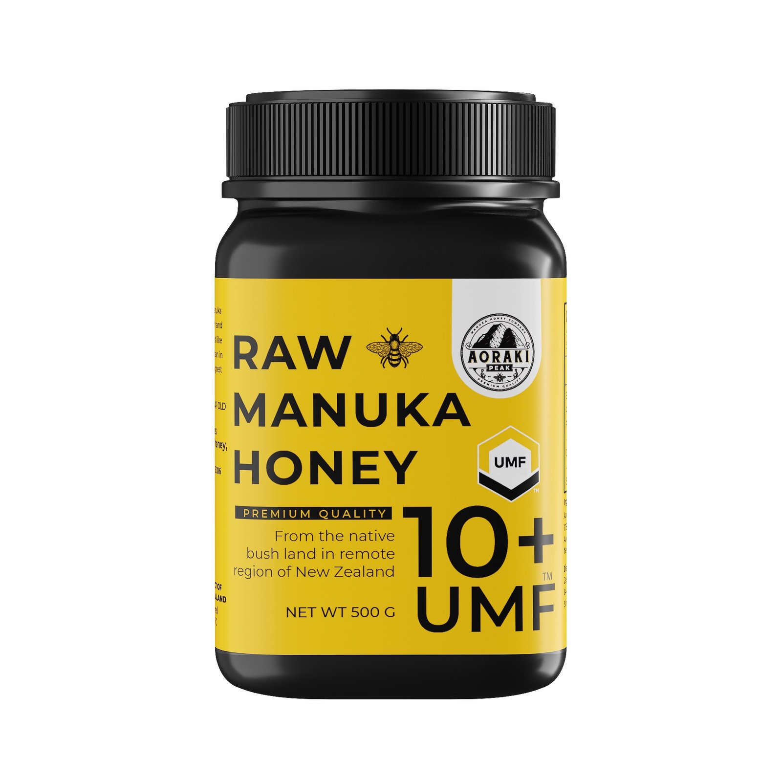 Aorakipeak Manuka honey UMF10+